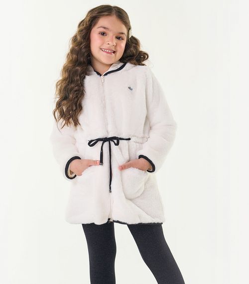 Conjunto Infantil Casaco Com Legging Trick Nick Bege