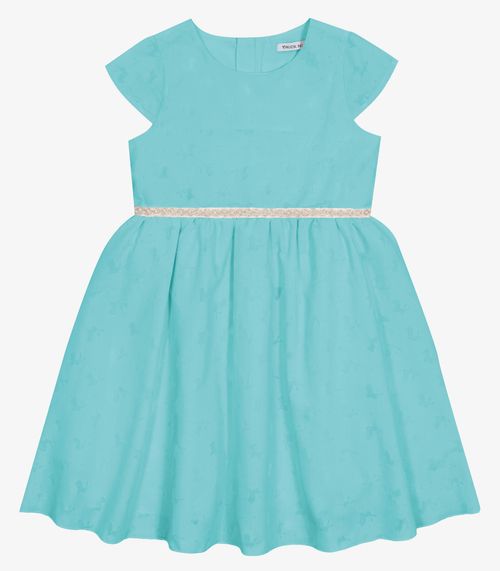 Vestido Infantil Menina Trick Nick Azul