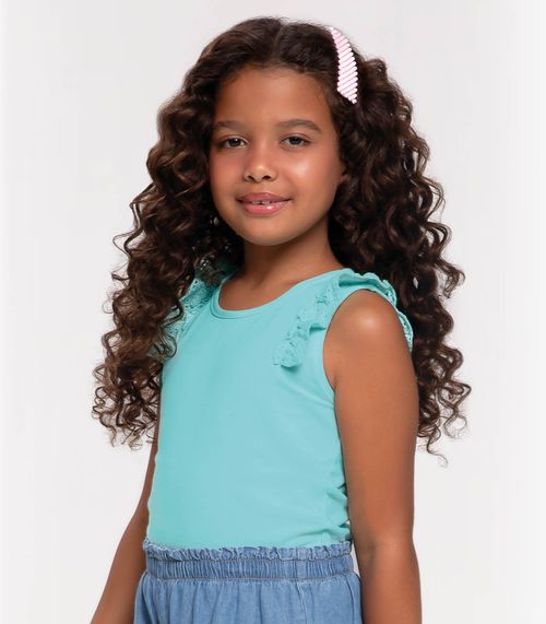 Regata Infantil Feminina Trick Nick Azul