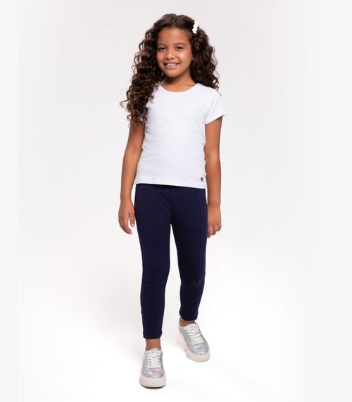 Legging Infantil Feminina Trick Nick Azul