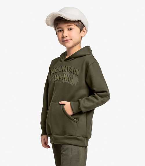 Conjunto Blusão Com Capuz e Calça Trick Nick Verde