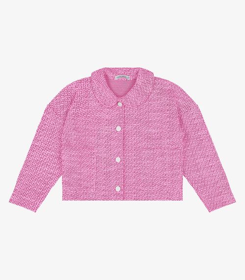 Casaco Infantil Tweed Shine Trick Nick Rosa