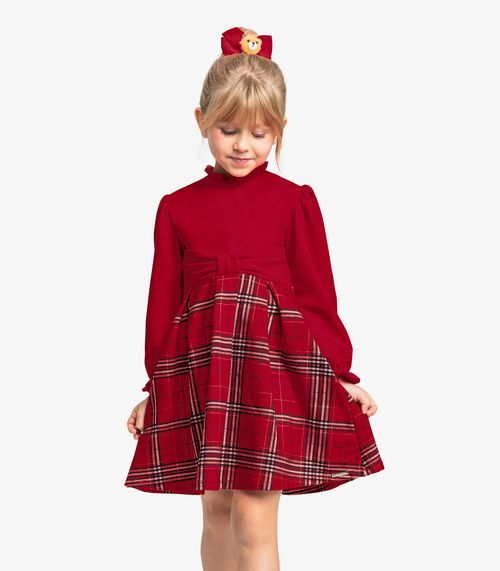Vestido Molecotton Trick Nick Vermelho