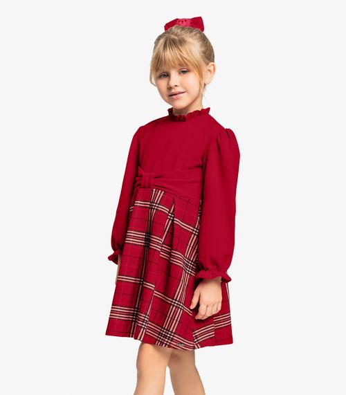 Vestido Molecotton Trick Nick Vermelho