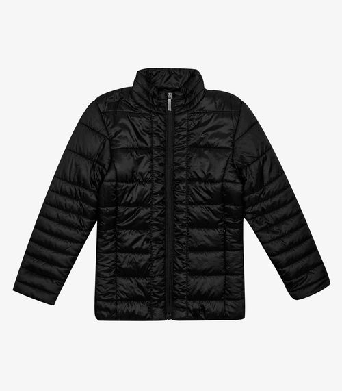 Jaqueta Puffer Infantil Trick Nick Preto