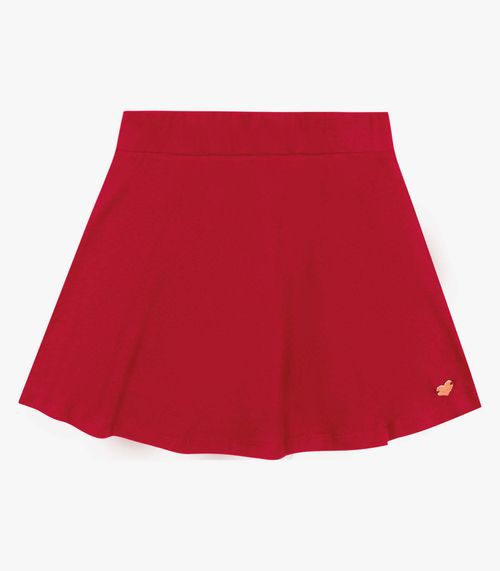 Saia Infantil Feminina Trick Nick Vermelho