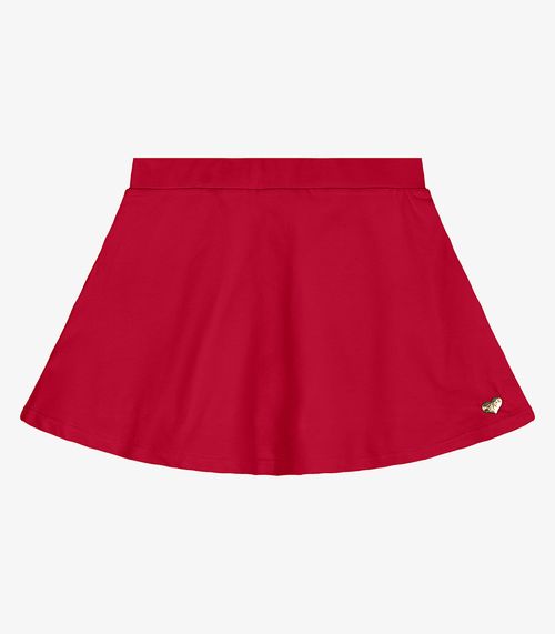 Saia Infantil Feminina Trick Nick Vermelho