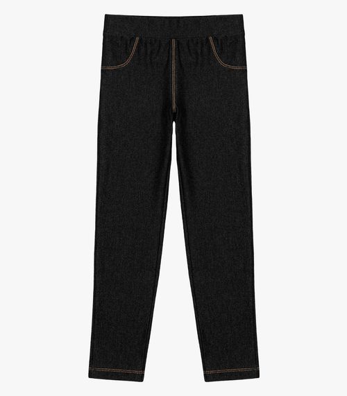 Legging Infantil Em Molecotton Trick Nick Preto