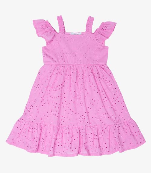 Vestido Ciganinha Infantil Trick Nick Rosa