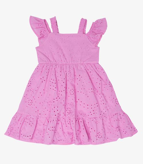 Vestido Ciganinha Infantil Trick Nick Rosa