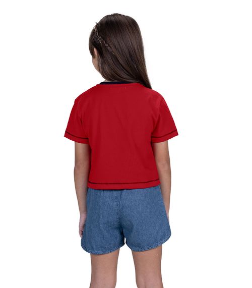 Conjunto Infantil Menina Best Day Trick Nick Vermelho