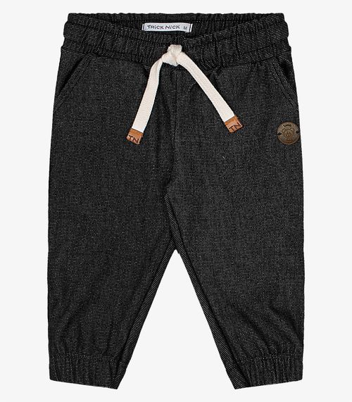 Calça Infantil Masculina Em Molecotton Trick Nick Preto