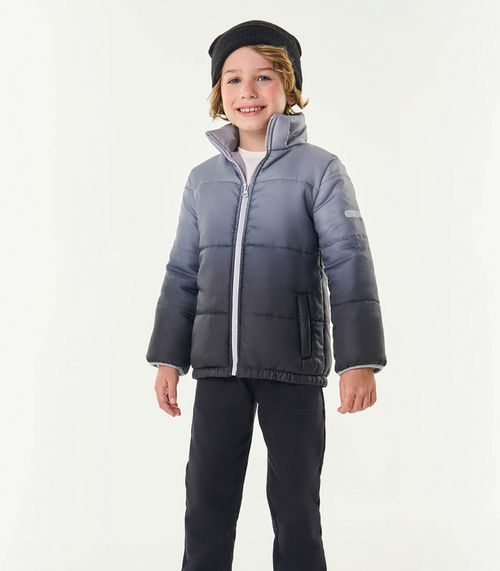 Jaqueta Infantil Masculina Trick Nick Cinza