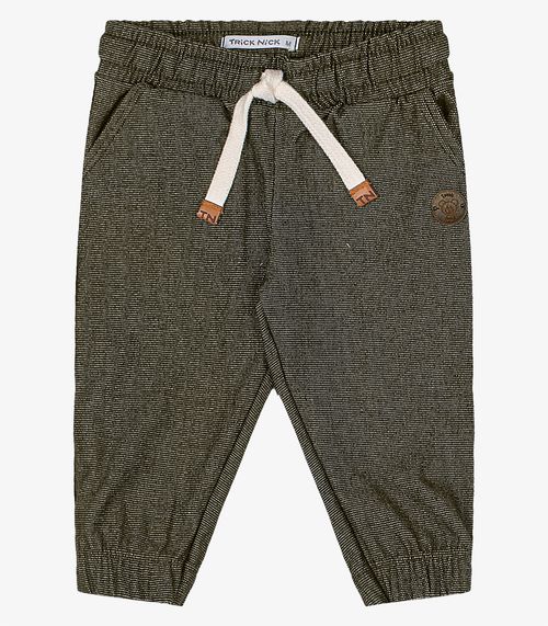 Calça Infantil Masculina Em Molecotton Trick Nick Verde