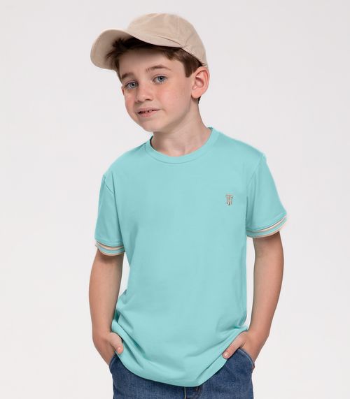 Camiseta Infantil Masculina Trick Nick Azul