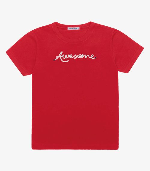 Camiseta Menino Cotton Trick Nick Vermelho