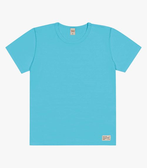 Camiseta Infantil Masculina  Meia Malha Trick Nick Azul