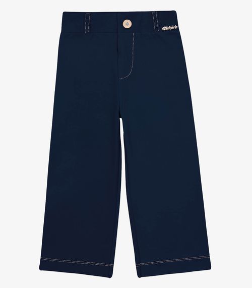 Calça Pantacourt Infantil Trick Nick Azul