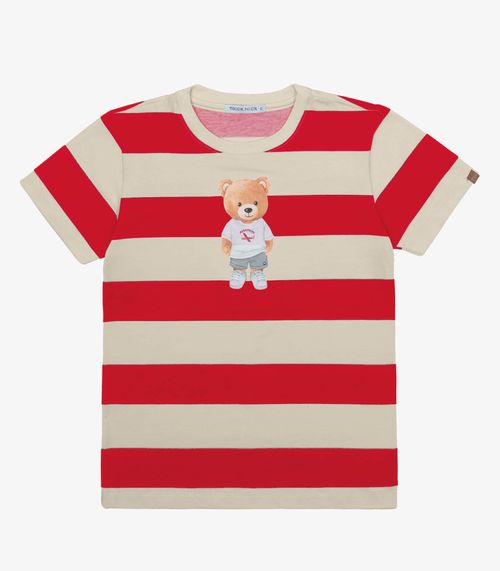 Camiseta Menino Cotton Trick Nick Vermelho