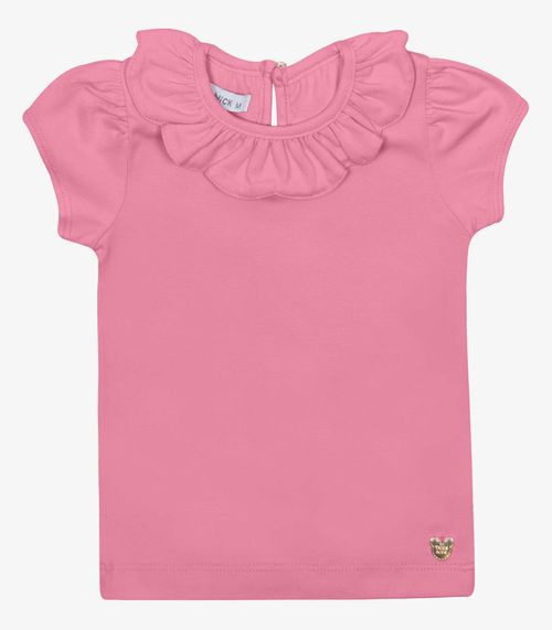 Blusa Infantil Menina Cotton Trick Nick Rosa