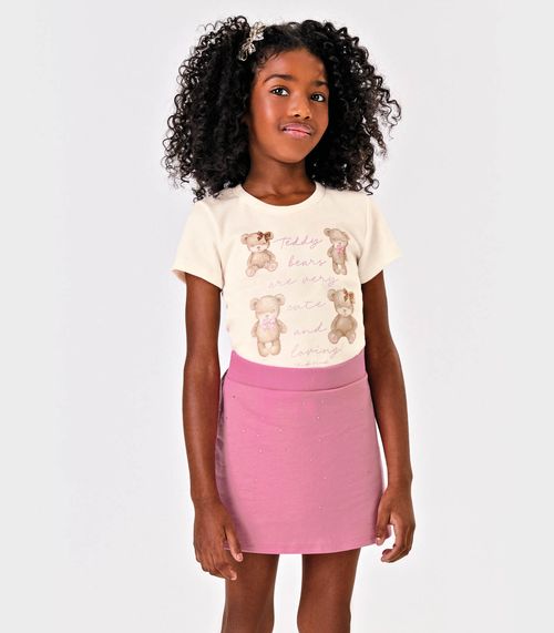 Blusa Infantil Ribana Trick Nick Bege