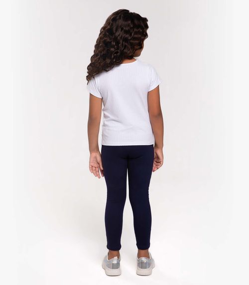 Legging Infantil Feminina Trick Nick Azul