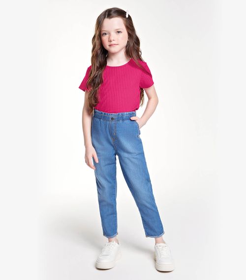 Calça Jeans Infantil Feminina Trick Nick Azul