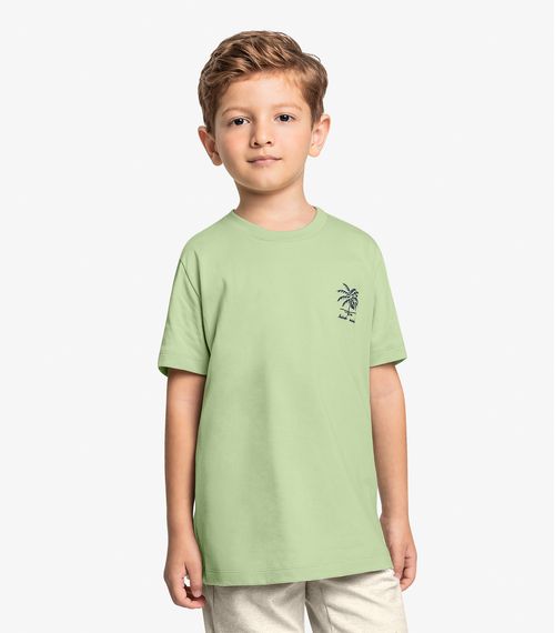 Camiseta Infantil Masculina Trick Nick Verde