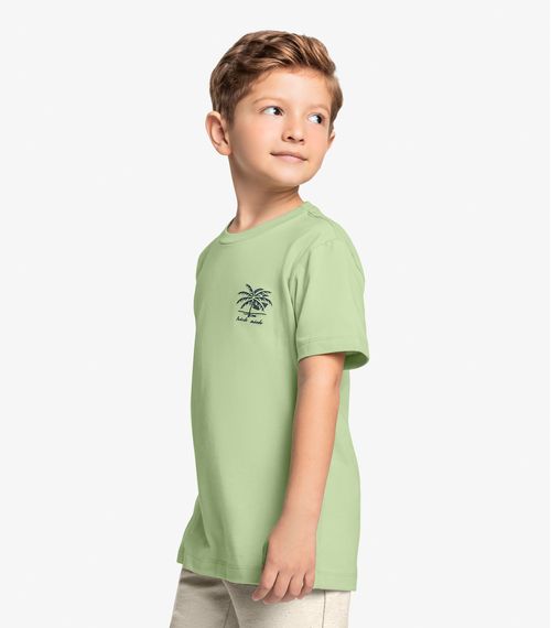 Camiseta Infantil Masculina Trick Nick Verde