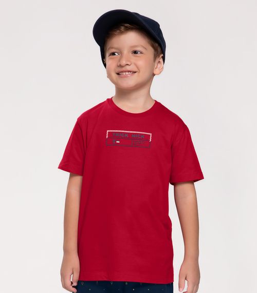 Conjunto Infantil Camiseta Com Bermuda Trick Nick Azul
