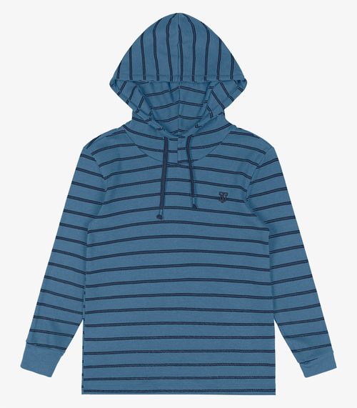 Camiseta Infantil Com Capuz Trick Nick Azul