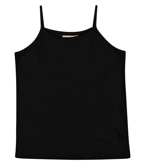 Blusa De Alça Infantil Feminino Trick Nick Preto