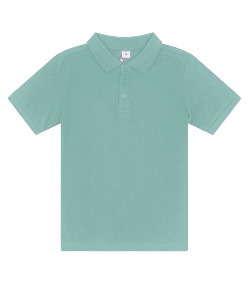 Polo Infantil Masculina Em Cotton Trick Nick Verde