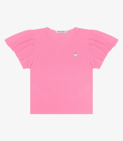 Blusa Infantil Feminina Trick Nick Rosa