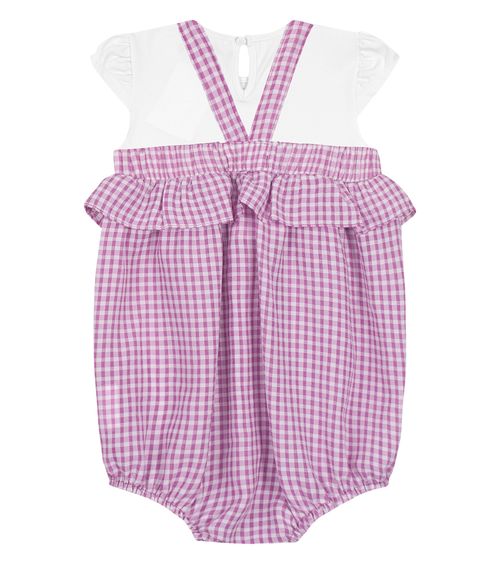 Conjunto Macaquinho Com Blusa Trick Nick Roxo