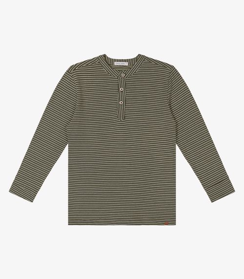 Camiseta Infantil Menino Manga Longa Trick Nick Verde