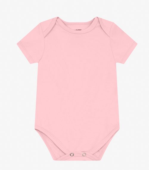 Body Masculino em Cotton Leve Trick Nick Rosa