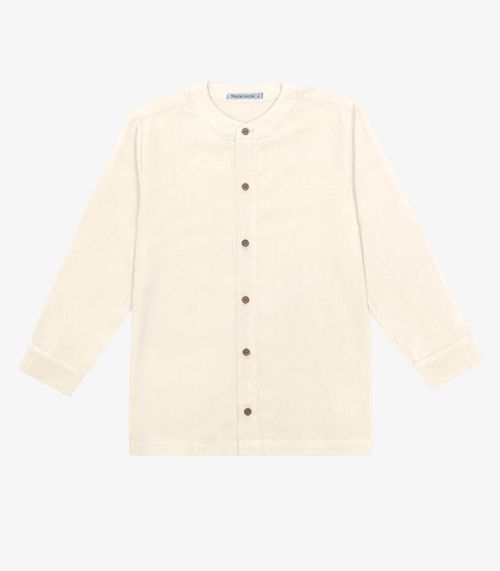 Camisa Manga Longa Trick Nick Bege