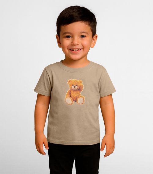 Camiseta Infantil Masculina Trick Nick Marrom