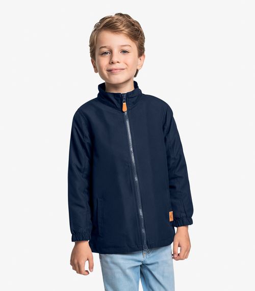 Jaqueta Infantil Microfibra Aveludada Trick Nick Azul
