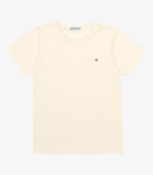 Camiseta Infantil Masculina Trick Nick Bege