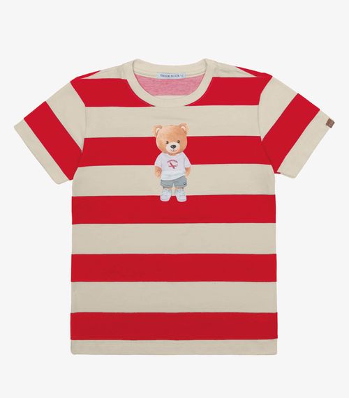 Camiseta Menino Cotton Trick Nick Vermelho