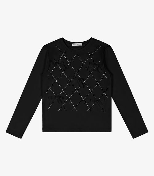 Blusa Infantil Trick Nick Preto