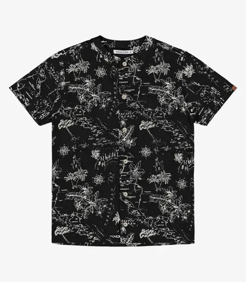 Camisa Infantil Estampada Trick Nick Preto