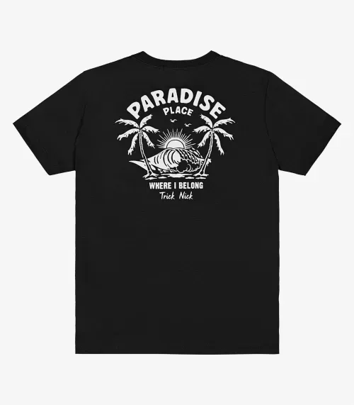 Camiseta Infantil Masculina Trick Nick Preto
