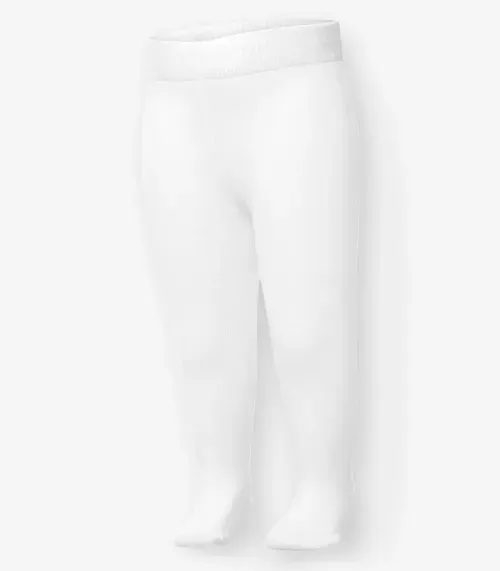 Meia Calça Infantil Lisa Trick Nick Branco