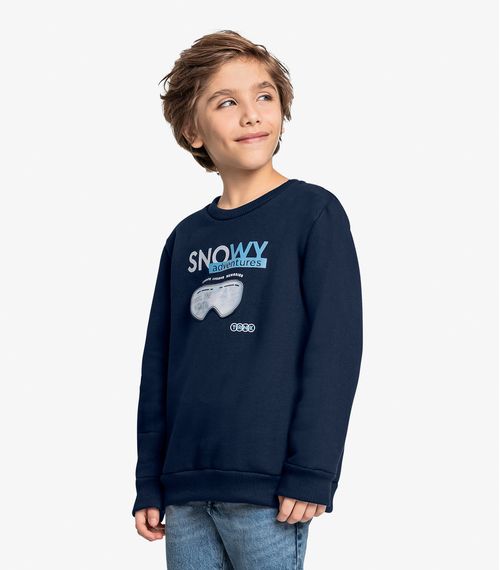 Conjunto Blusão Com Calça Jeans Trick Nick Azul