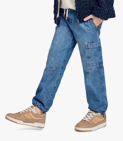 Calça Jeans Infantil Masculina Trick Nick Azul