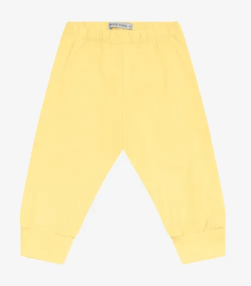 Calça Infantil Menino em Cotton Leve Trick Nick Amarelo