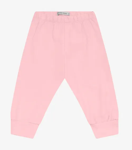 Calça Infantil Menino em Cotton Leve Trick Nick Rosa